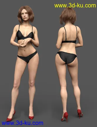 3D打印模型Rhogue HD for Genesis 8 Female的图片