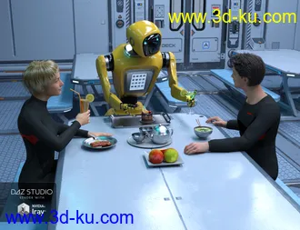 3D打印模型Robot Starwaiter的图片