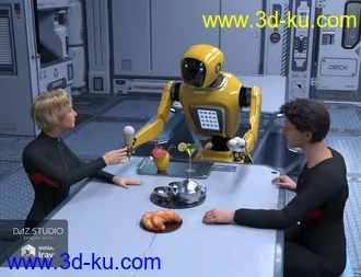 3D打印模型Robot Starwaiter的图片