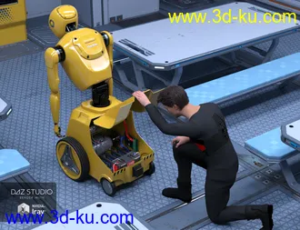 3D打印模型Robot Starwaiter的图片