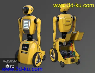 3D打印模型Robot Starwaiter的图片