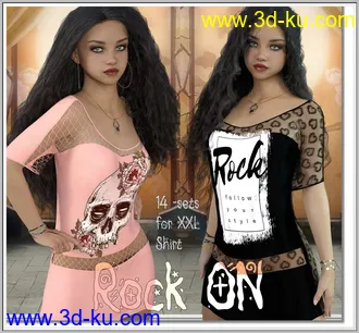 3D打印模型Rock ON- XXL-Shirt的图片