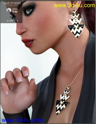 3D打印模型Rockin Romper Outfit for Genesis 3 Female(s)的图片