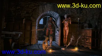 3D打印模型ROG Medieval Fantasy Bedroom的图片