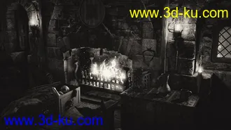 3D打印模型ROG Medieval Fantasy Bedroom的图片