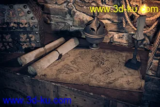 ROG Medieval Fantasy Bedroom模型的图片21