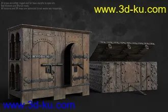 3D打印模型ROG Medieval Fantasy Bedroom的图片