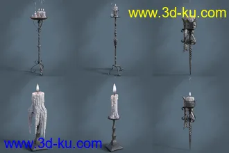 ROG Medieval Fantasy Bedroom模型的图片28