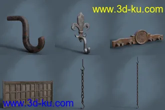ROG Medieval Fantasy Bedroom模型的图片29