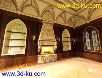 3D打印模型Rosemoor Manor的图片