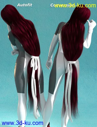3D打印模型RSSY Hair Converter from Genesis to Genesis 8 Female的图片