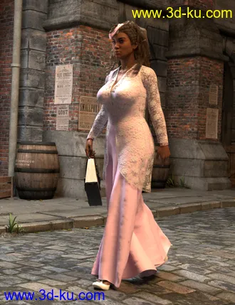 3D打印模型RSSY Hair Converter from Victoria 4 to Genesis 8 Female的图片