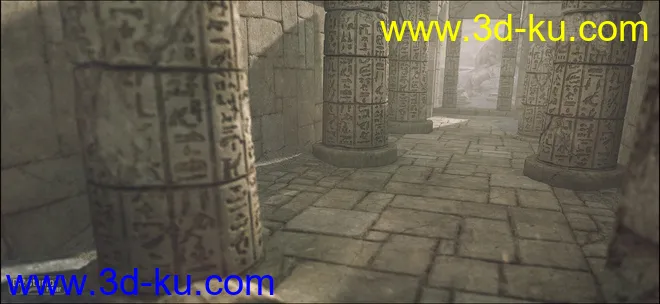 Ruins Of Egypt 01模型的图片3