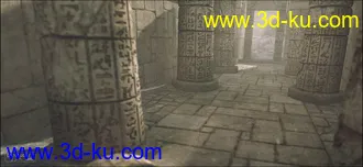 3D打印模型Ruins Of Egypt 01的图片