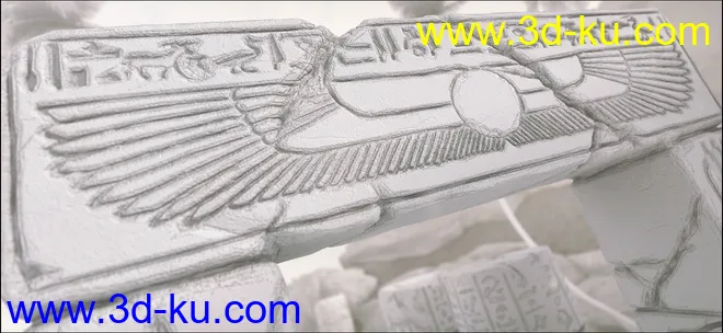 Ruins Of Egypt 01模型的图片4