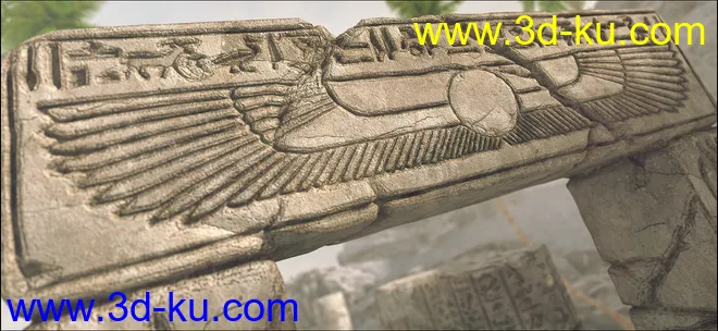 Ruins Of Egypt 01模型的图片5