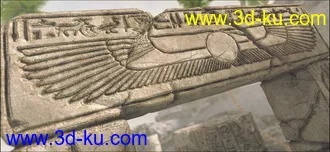 3D打印模型Ruins Of Egypt 01的图片