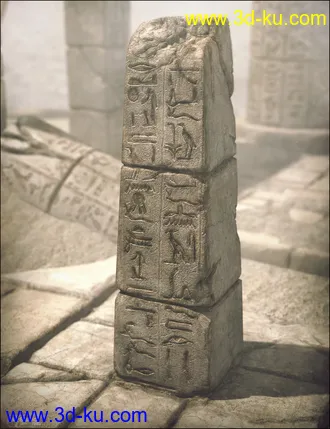 3D打印模型Ruins Of Egypt 01的图片