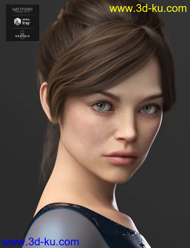 Ryleigh HD for Genesis 8 Female模型的图片2