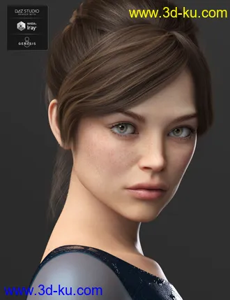 3D打印模型Ryleigh HD for Genesis 8 Female的图片