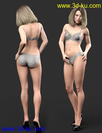 3D打印模型Ryleigh HD for Genesis 8 Female的图片