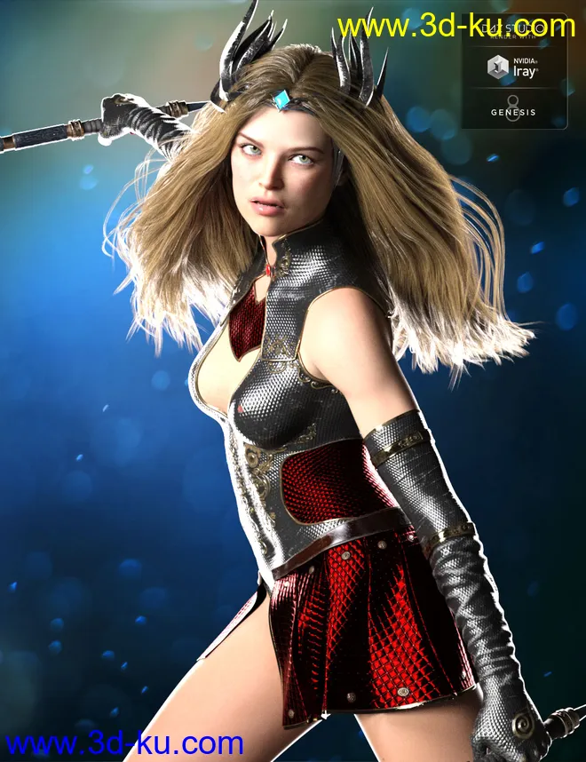 Ryleigh HD for Genesis 8 Female模型的图片7