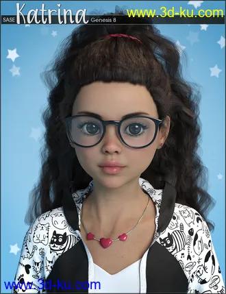 3D打印模型SASE Katrina for Genesis 8的图片