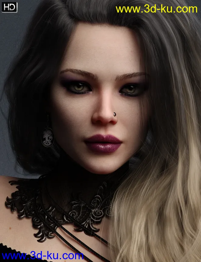 Sasha HD for Genesis 8 Female模型的图片1