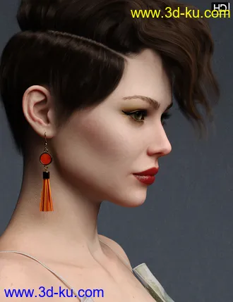 3D打印模型Sasha HD for Genesis 8 Female的图片