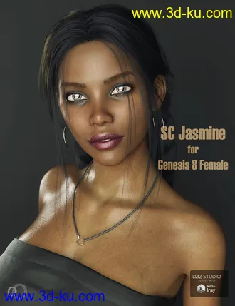 3D打印模型SC Jasmine for Genesis 8 Female的图片