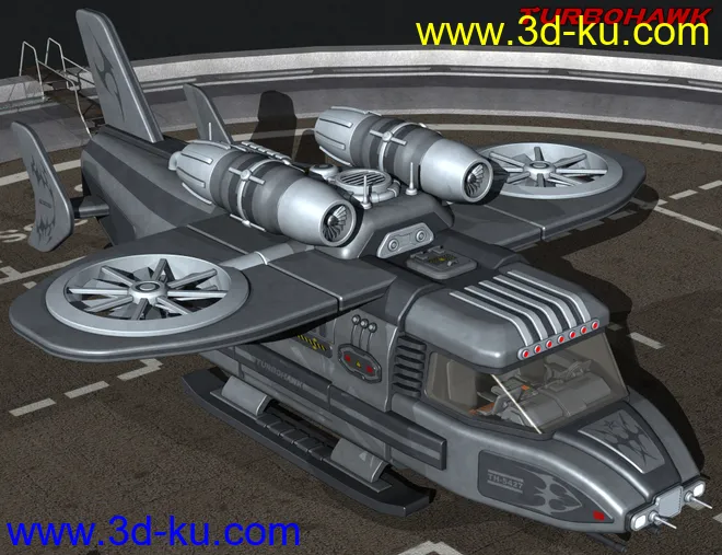 Sci Fi Flyer Bundle模型的图片2