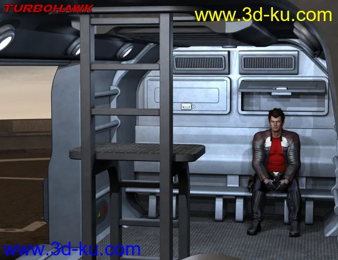 Sci Fi Flyer Bundle模型的图片6