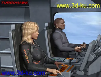 3D打印模型Sci Fi Flyer Bundle的图片
