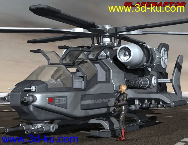 Sci Fi Flyer Bundle模型的图片11