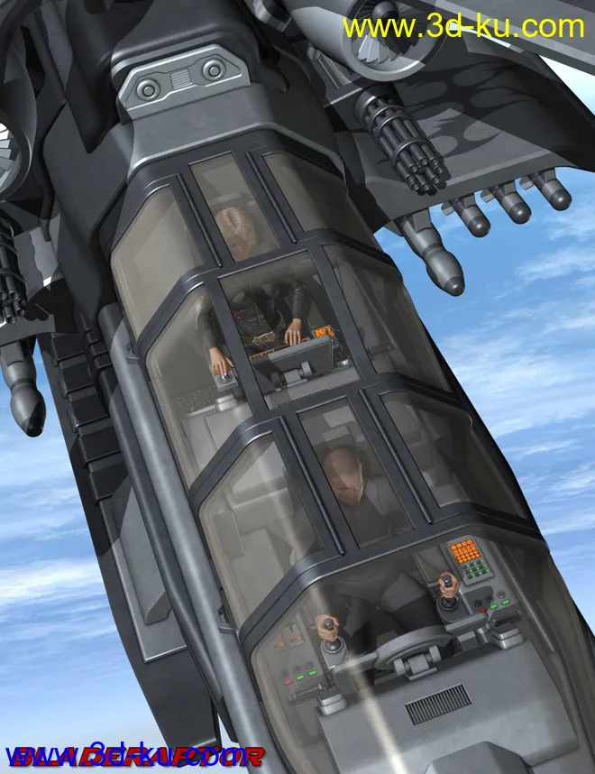 Sci Fi Flyer Bundle模型的图片13