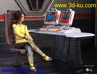 3D打印模型Sci Fi Stronghold Tactical Room的图片