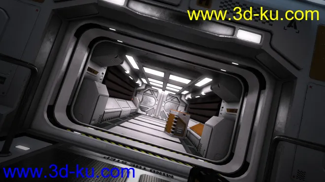 Sci-Fi Interior Kit 2模型的图片2