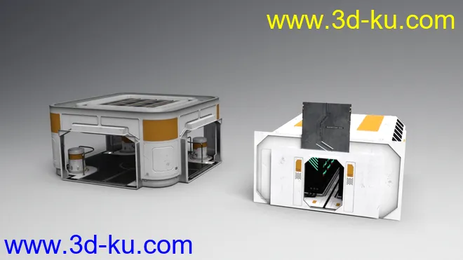 Sci-Fi Interior Kit 2模型的图片10