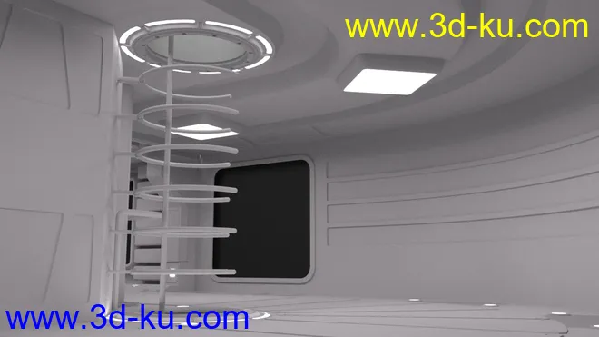 Sci-Fi Interior Kit 2模型的图片14