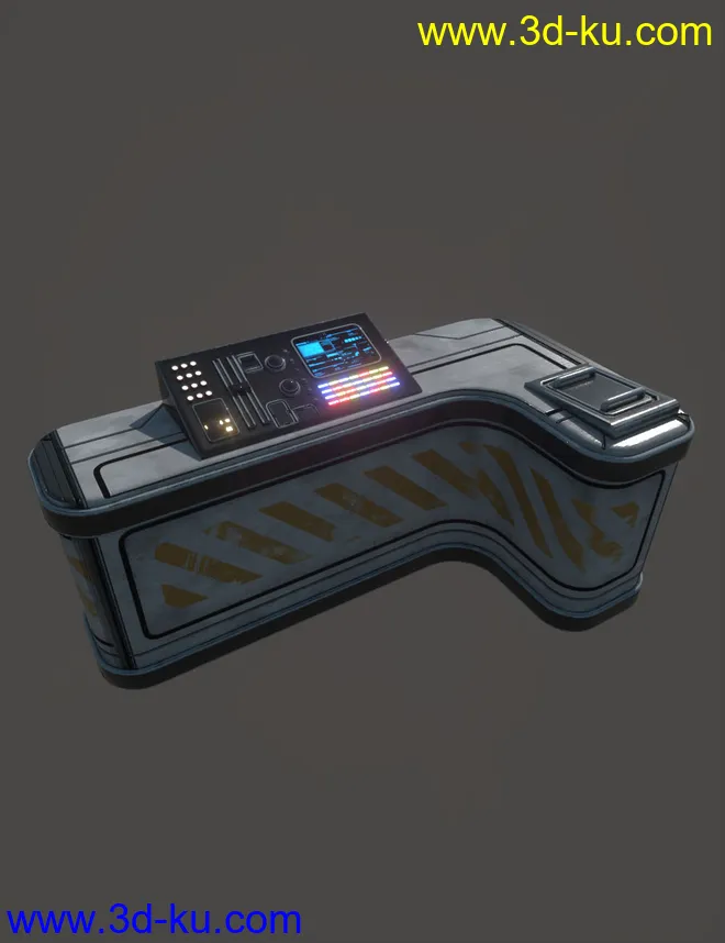 Sci-Fi Transporter Room模型的图片9