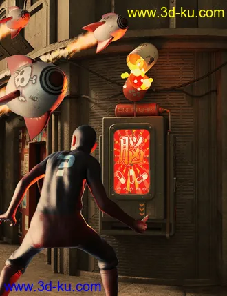 3D打印模型Sci-Fi Vending Machines的图片