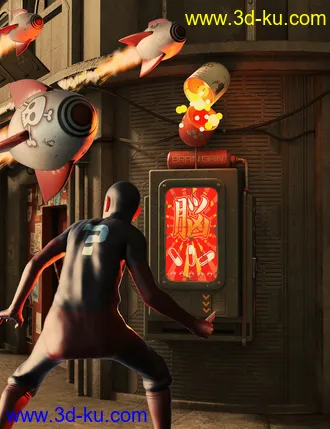 3D打印模型Sci-Fi Vending Machines的图片