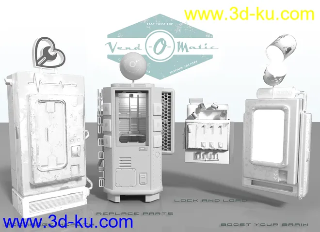 Sci-Fi Vending Machines模型的图片12