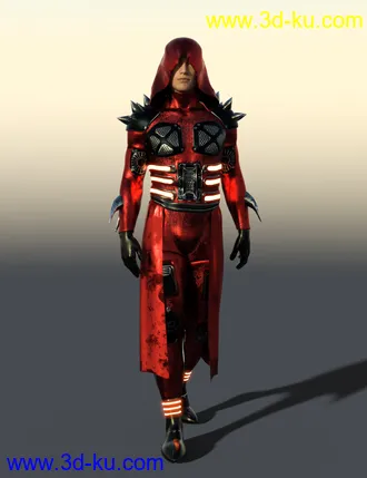 3D打印模型Scifi Dark God Outfit For Genesis 8 Male(s)的图片