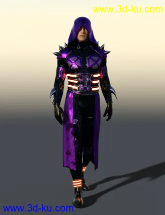 3D打印模型Scifi Dark God Outfit For Genesis 8 Male(s)的图片