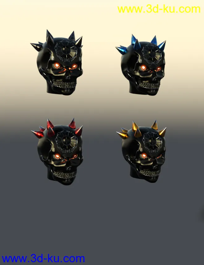 Scifi Dark God Outfit For Genesis 8 Male(s)模型的图片8