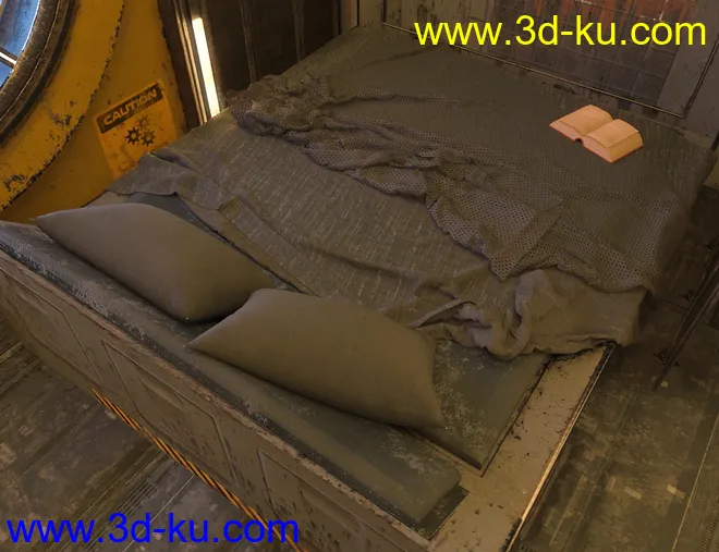 SciFi Living Bedroom模型的图片6