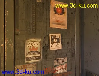 3D打印模型SciFi Living Bedroom的图片