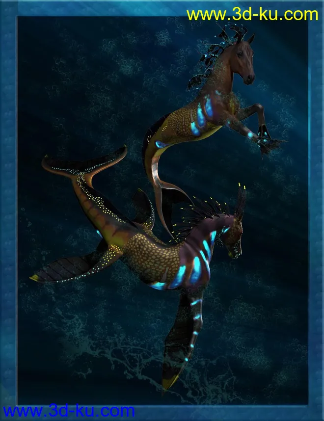 Seahorse Texture Addon模型的图片1