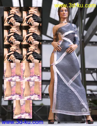 3D打印模型Sezaen for Genesis 8 Female(s)的图片